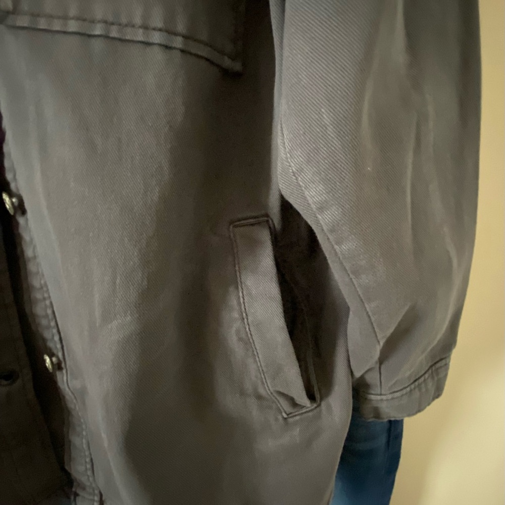 Women’s Divided Gray Button Down Jacket - image 3